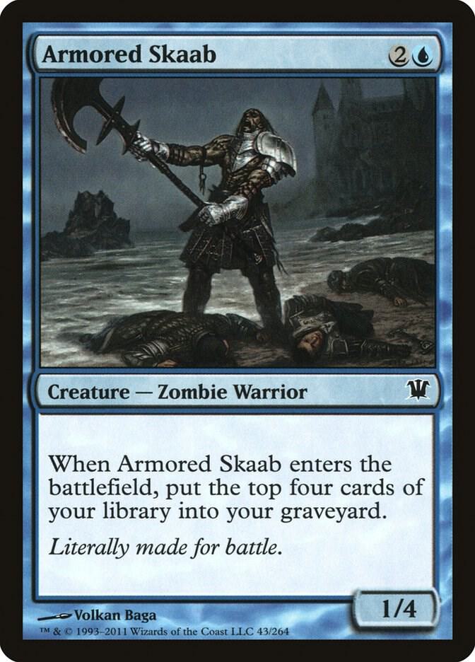 Armored Skaab 43 card from Innistrad
