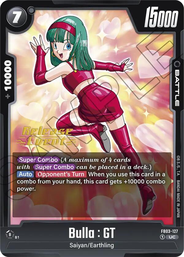 Bulla : GT FB03-127 card from Raging Roar Release Event Cards