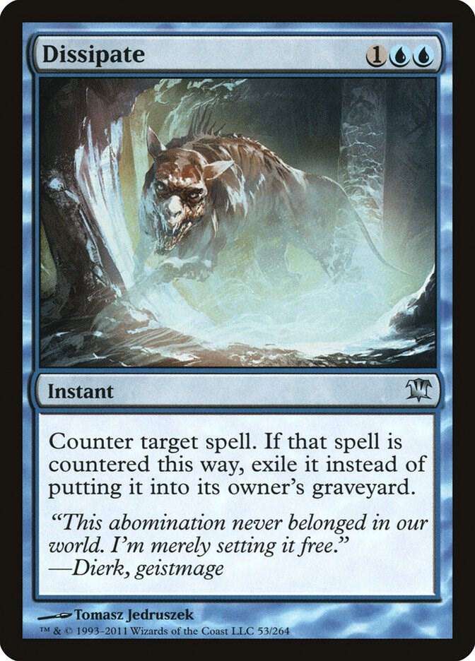 Dissipate 53 card from Innistrad