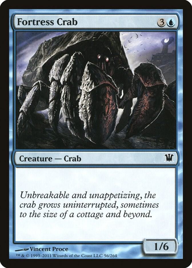 Fortress Crab 56 card from Innistrad