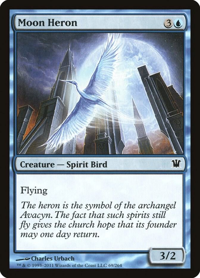 Moon Heron 69 card from Innistrad