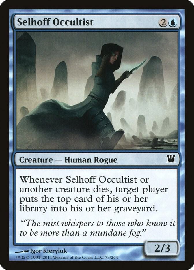 Selhoff Occultist 73 card from Innistrad