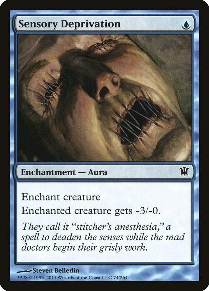 Sensory Deprivation 74 card from Innistrad