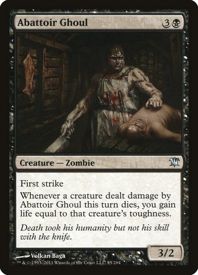 Abattoir Ghoul 85 card from Innistrad