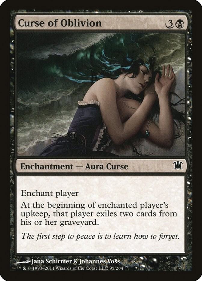 Curse of Oblivion 95 card from Innistrad