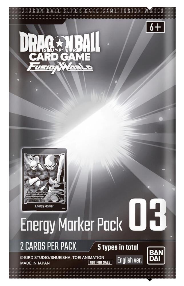 Energy Marker Pack 03 card from Fusion World Energy Markers