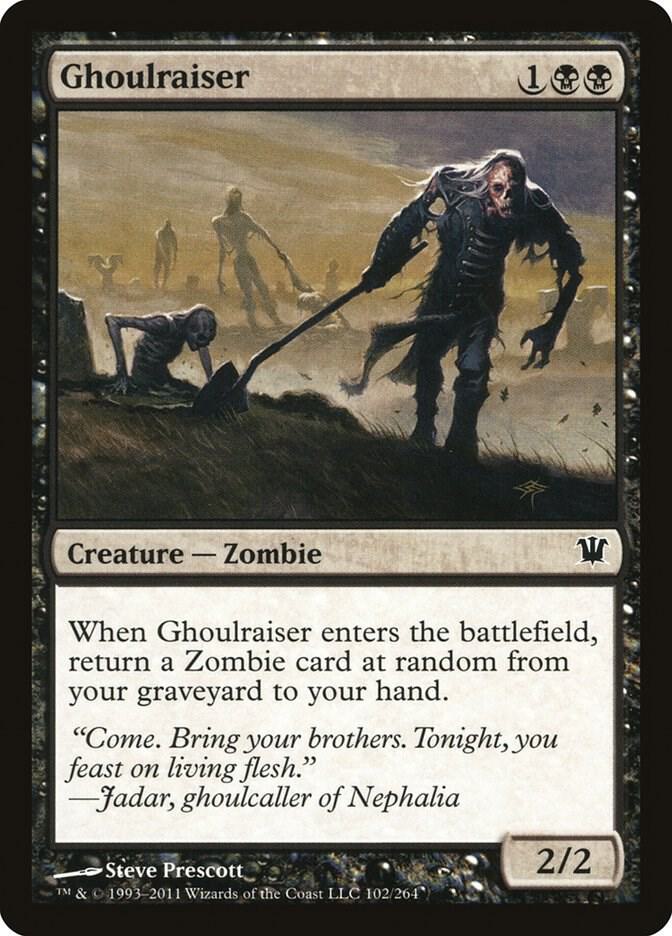 Ghoulraiser 102 card from Innistrad