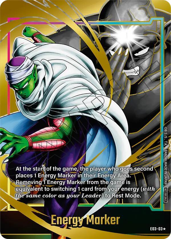 Energy Marker (Gold) E03-03 card from Fusion World Energy Markers