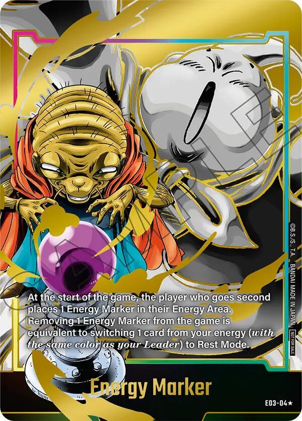 Energy Marker (Gold) E03-04 card from Fusion World Energy Markers