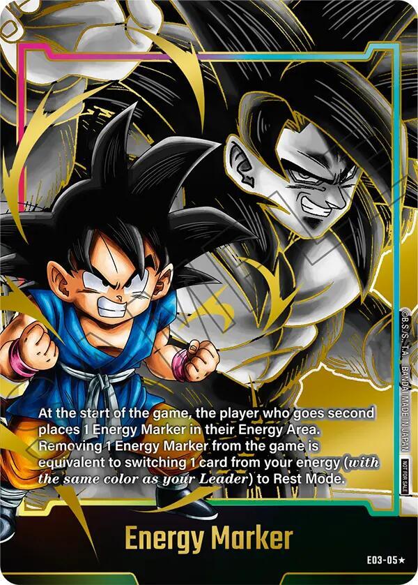 Energy Marker (Gold) E03-05 card from Fusion World Energy Markers