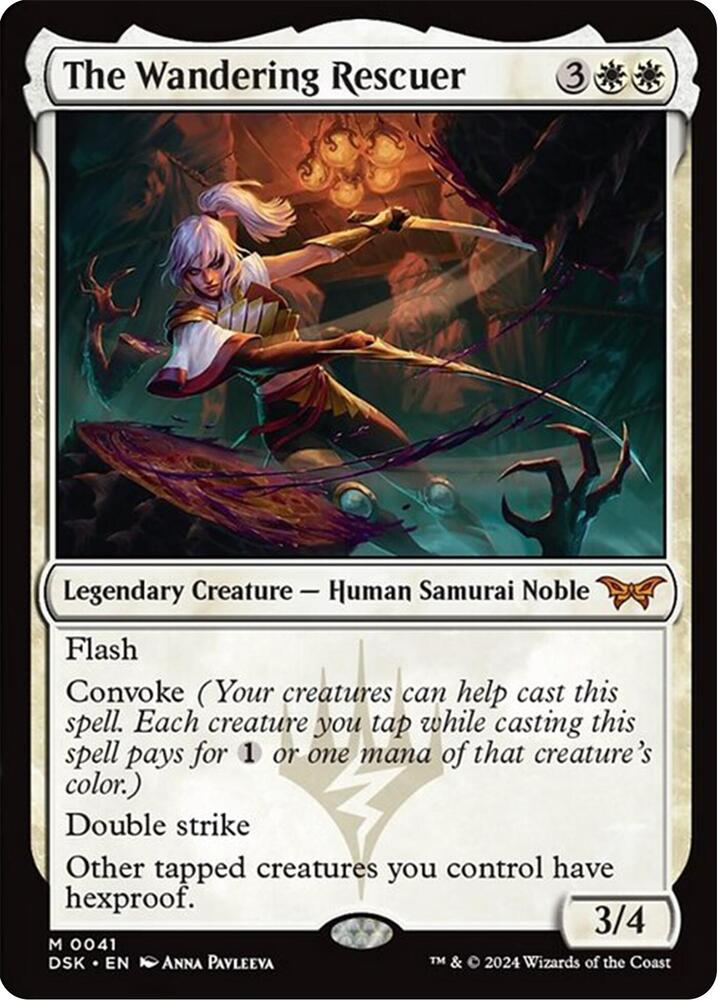 The Wandering Rescuer 41 card from Duskmourn: House of Horror