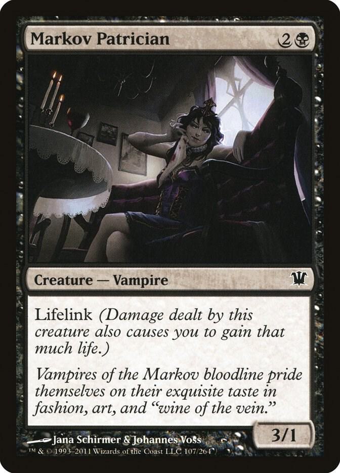 Markov Patrician 107 card from Innistrad
