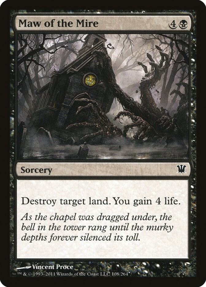 Maw of the Mire 108 card from Innistrad