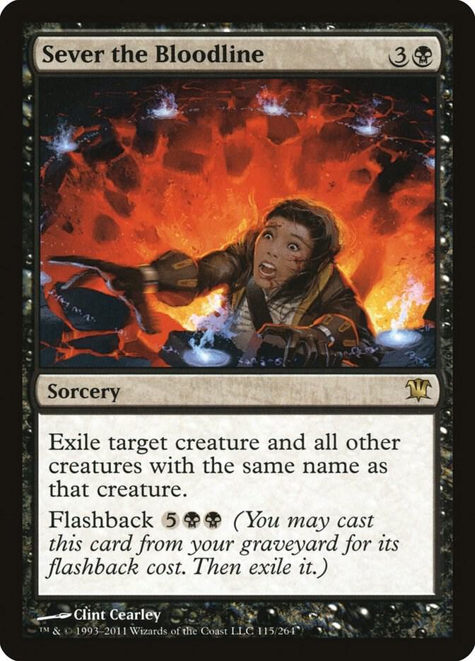 Sever the Bloodline 115 card from Innistrad