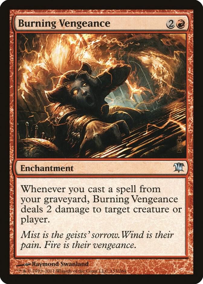 Burning Vengeance 133 card from Innistrad