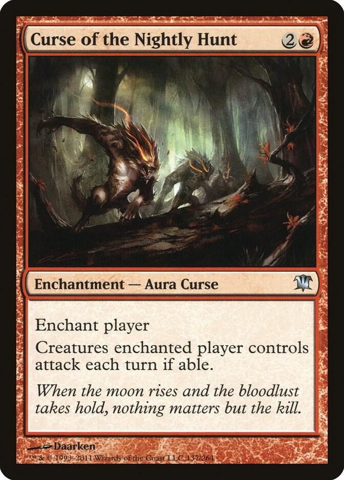Curse of the Nightly Hunt 137 card from Innistrad