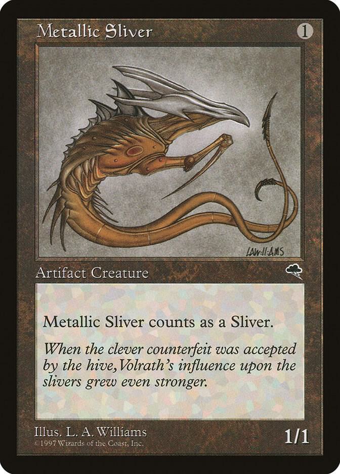 Metallic Sliver 297 card from Tempest