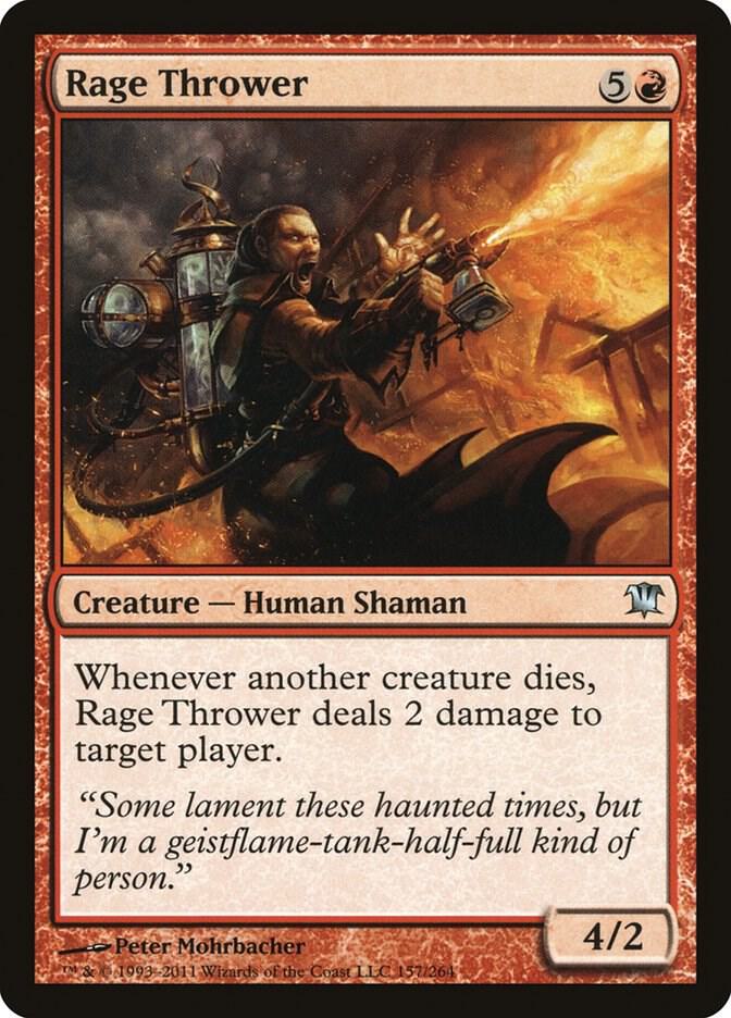 Rage Thrower 157 card from Innistrad