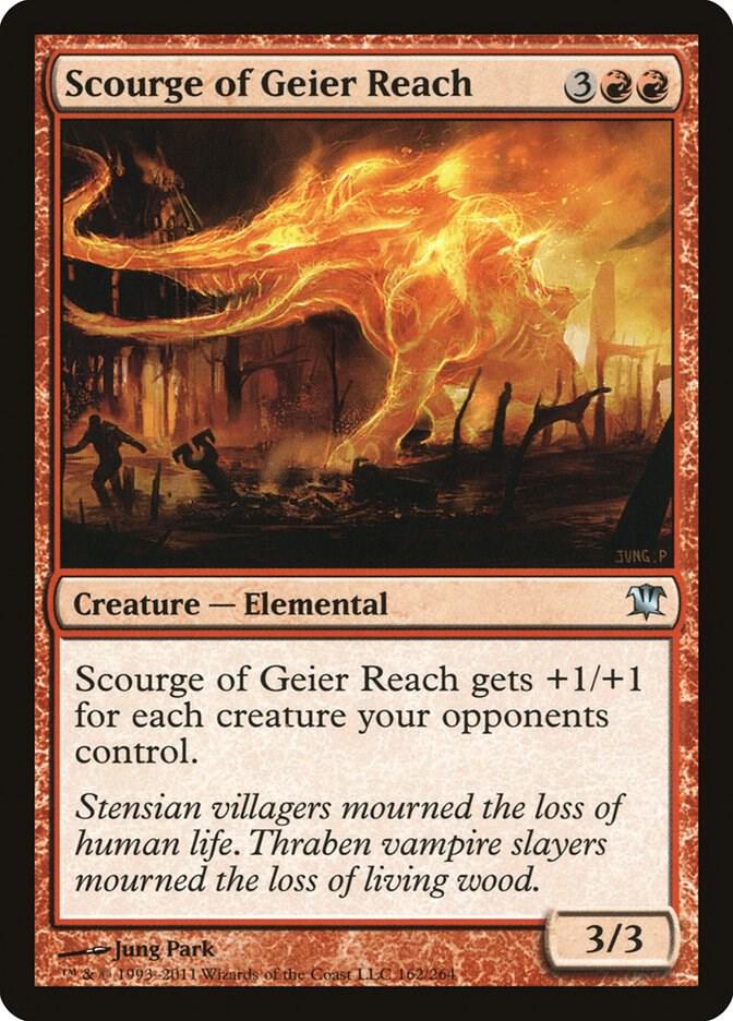 Scourge of Geier Reach 162 card from Innistrad