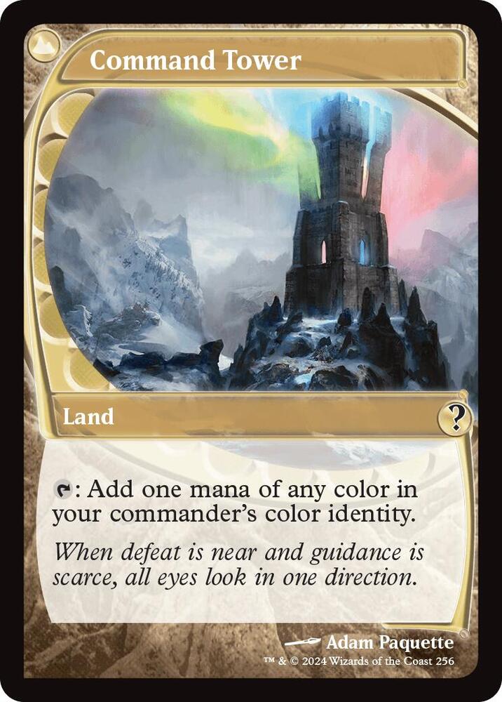 Command Tower (Future Sight) 256 card from Mystery Booster 2