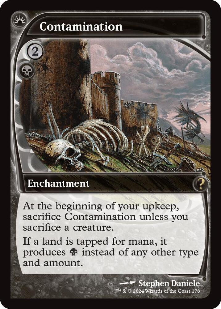Contamination (Future Sight) 178 card from Mystery Booster 2