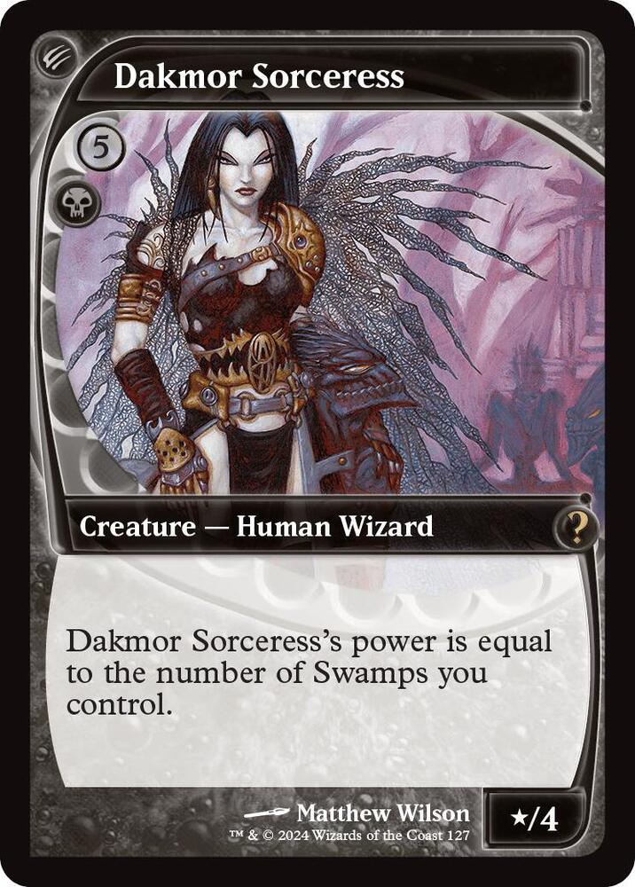 Dakmor Sorceress (Future Sight) 127 card from Mystery Booster 2