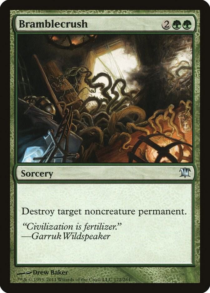 Bramblecrush 172 card from Innistrad
