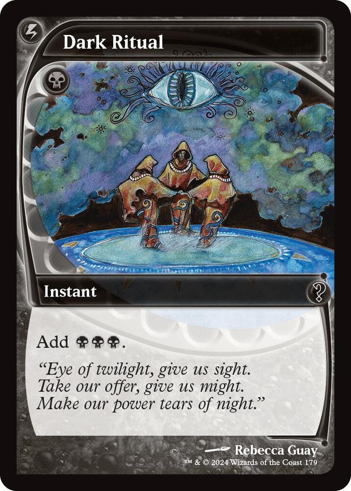 Dark Ritual (Future Sight) 179 card from Mystery Booster 2