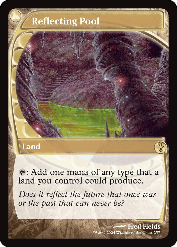 Reflecting Pool (Future Sight) 257 card from Mystery Booster 2