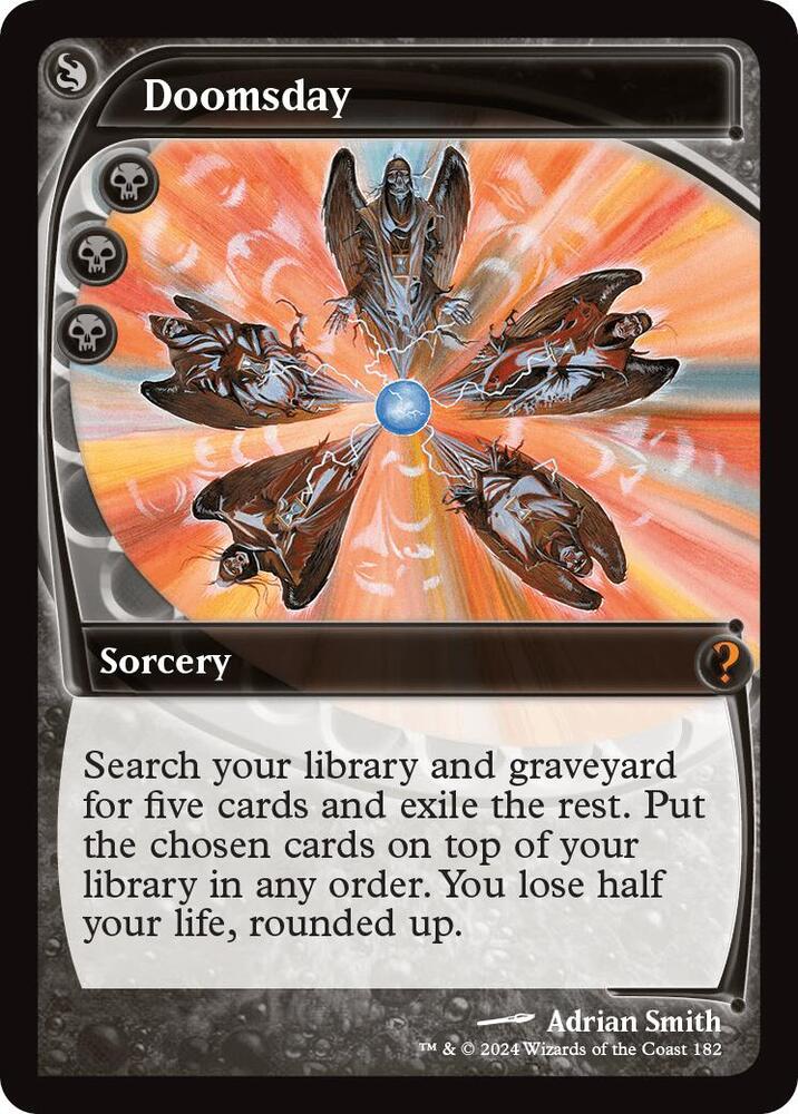 Doomsday (Future Sight) 182 card from Mystery Booster 2