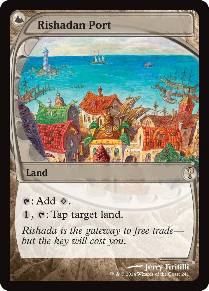 Rishadan Port (Future Sight) 241 card from Mystery Booster 2