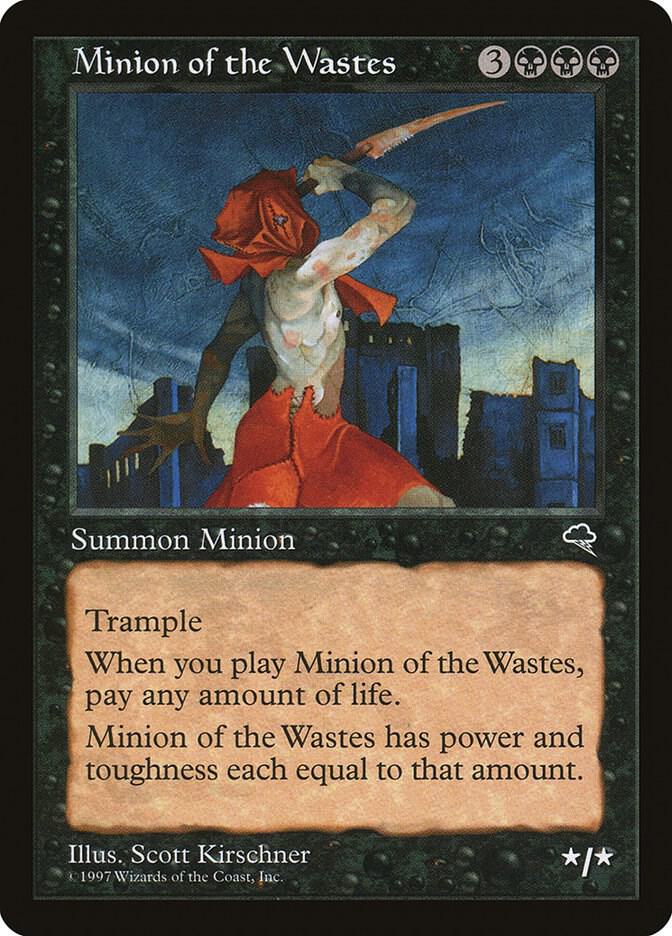 Minion of the Wastes 146 card from Tempest