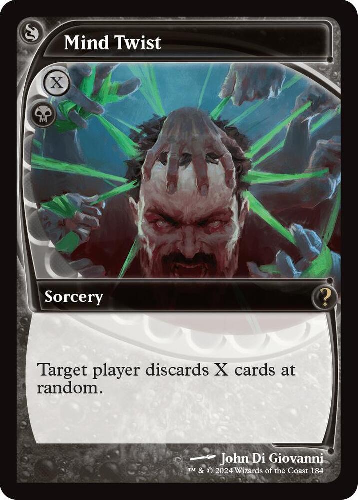Mind Twist (Future Sight) 184 card from Mystery Booster 2