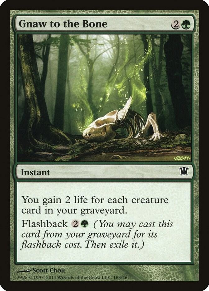 Gnaw to the Bone 183 card from Innistrad