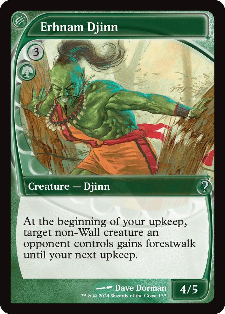 Erhnam Djinn (Future Sight) 133 card from Mystery Booster 2