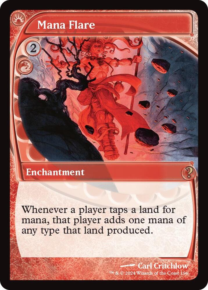 Mana Flare (Future Sight) 196 card from Mystery Booster 2