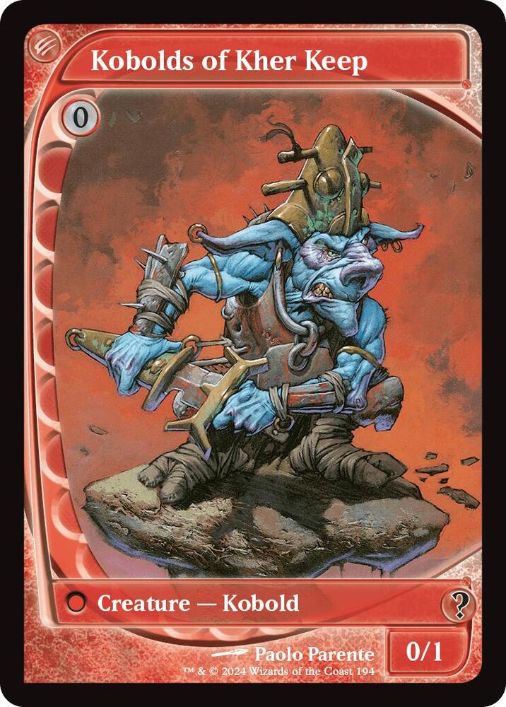 Kobolds of Kher Keep (Future Sight) 194 card from Mystery Booster 2