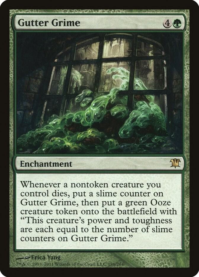 Gutter Grime 186 card from Innistrad
