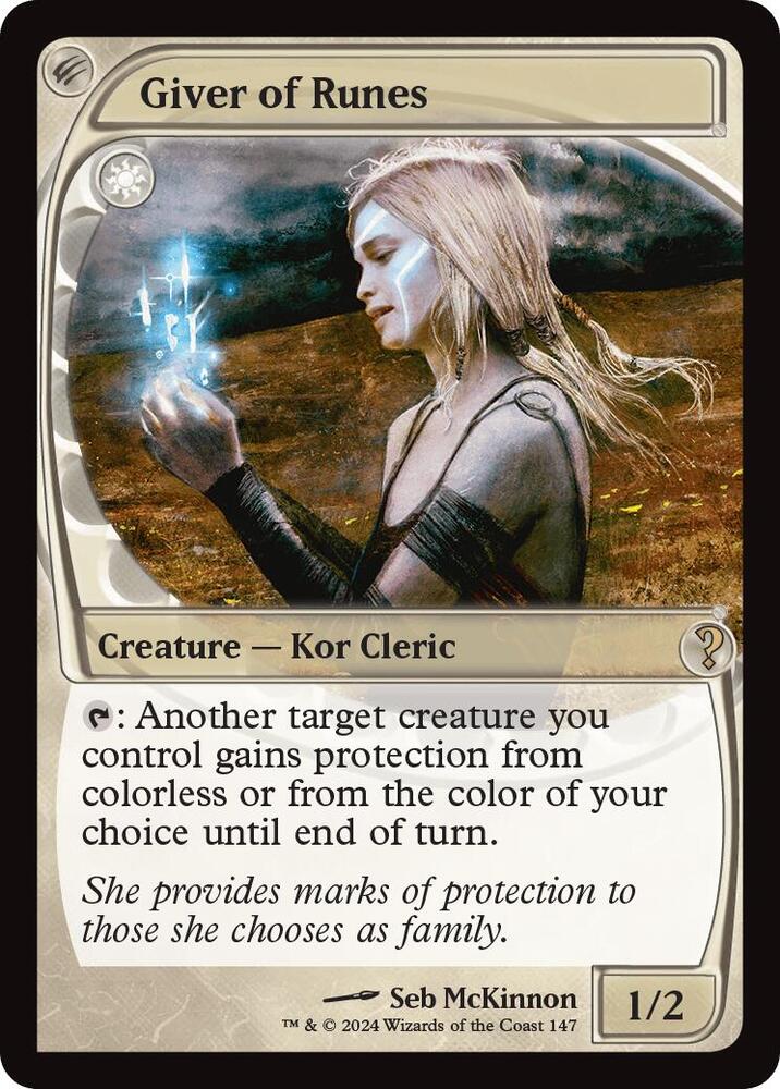 Giver of Runes (Future Sight) 147 card from Mystery Booster 2