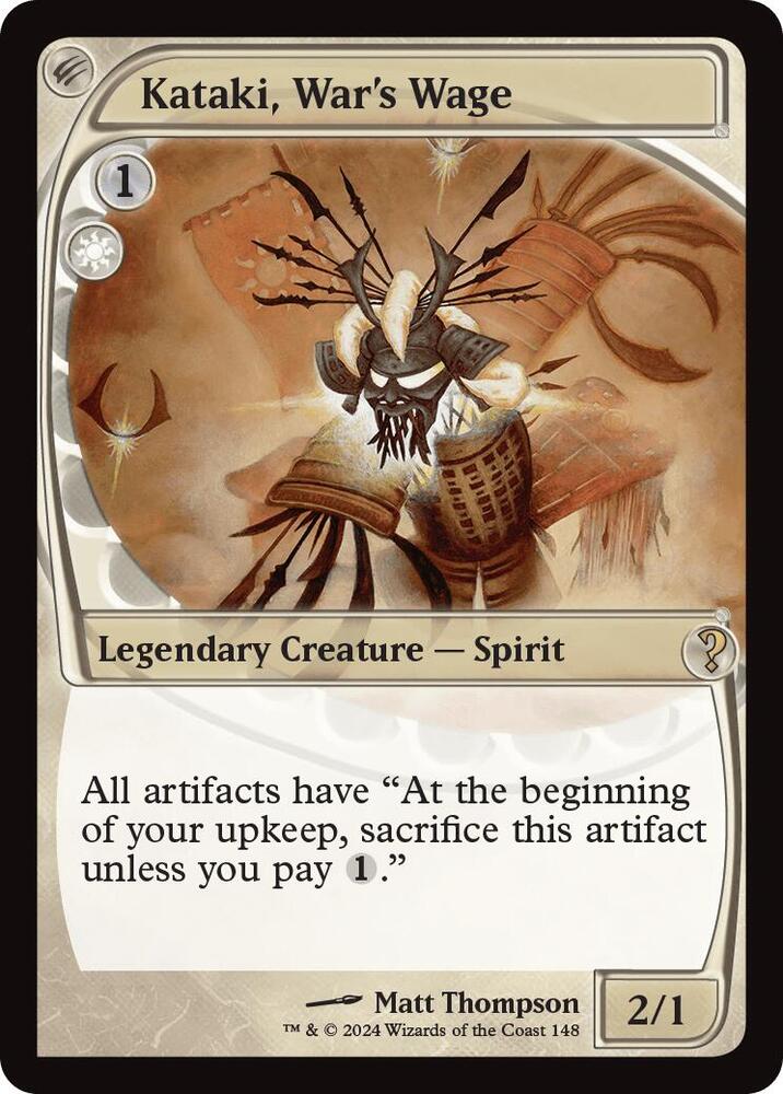 Kataki, War's Wage (Future Sight) 148 card from Mystery Booster 2