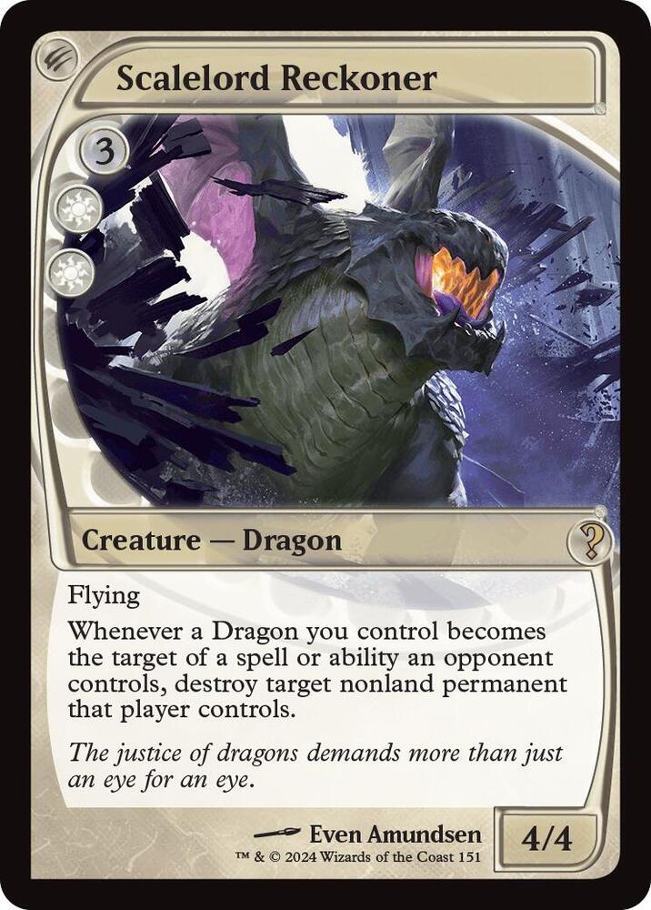 Scalelord Reckoner (Future Sight) 151 card from Mystery Booster 2