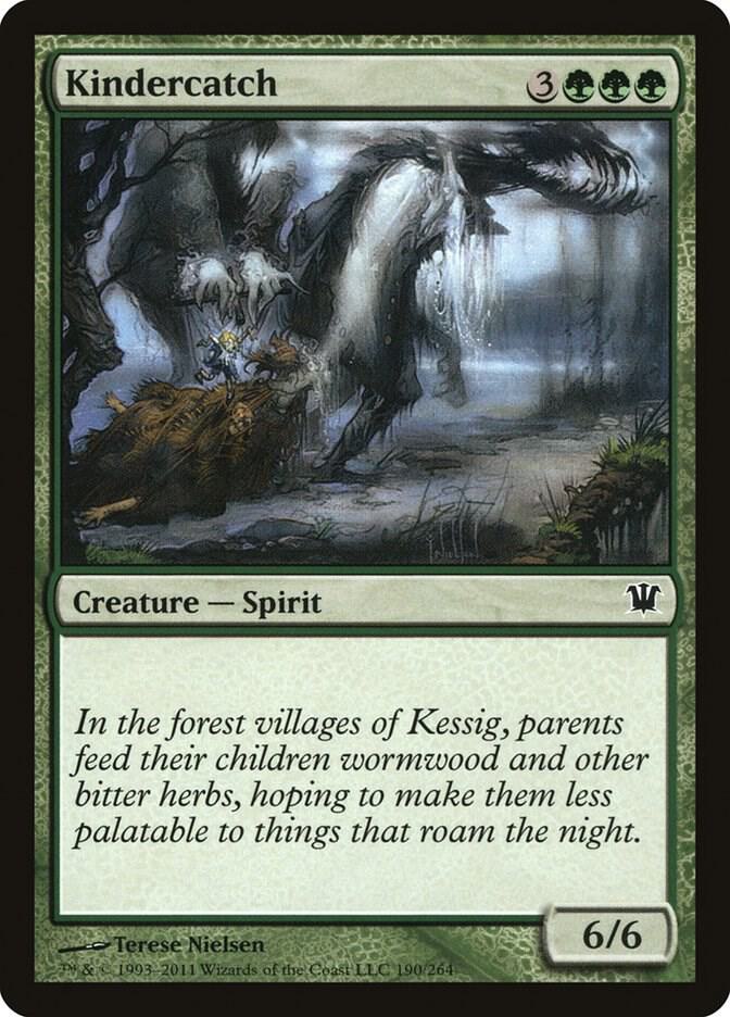 Kindercatch 190 card from Innistrad