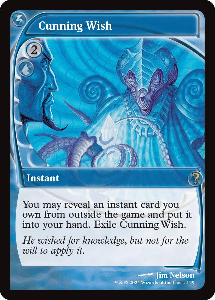 Cunning Wish (Future Sight) 159 card from Mystery Booster 2