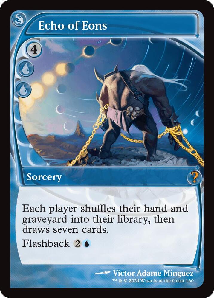 Echo of Eons (Future Sight) 160 card from Mystery Booster 2