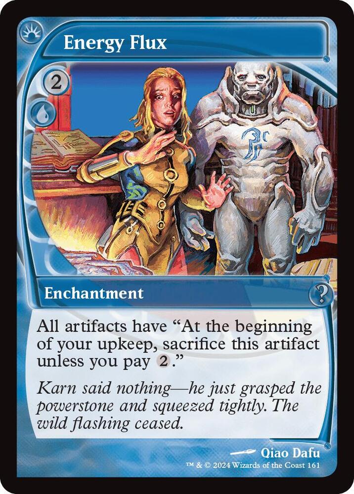Energy Flux (Future Sight) 161 card from Mystery Booster 2