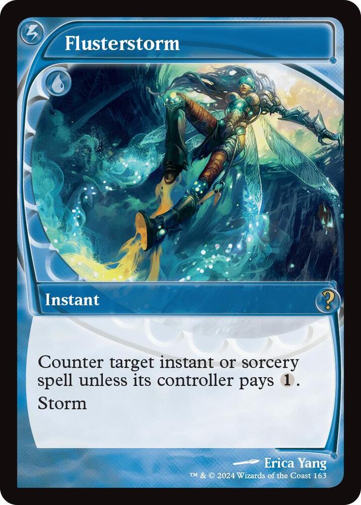 Flusterstorm (Future Sight) 163 card from Mystery Booster 2