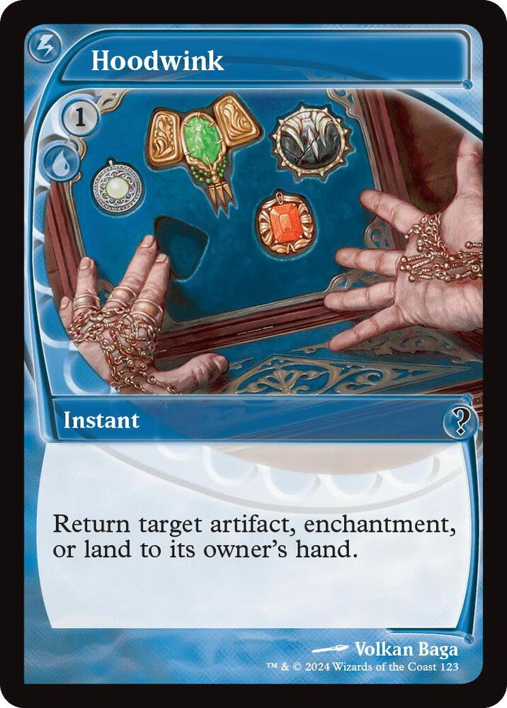 Hoodwink (Future Sight) 123 card from Mystery Booster 2