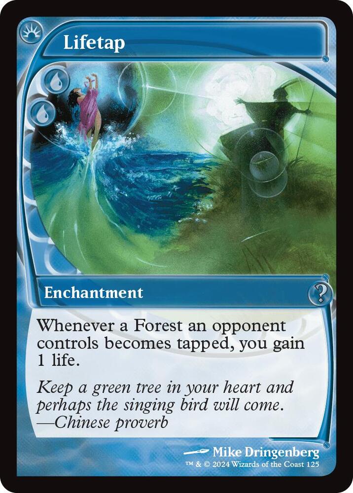 Lifetap (Future Sight) 125 card from Mystery Booster 2