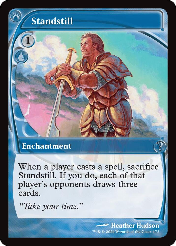 Standstill (Future Sight) 172 card from Mystery Booster 2