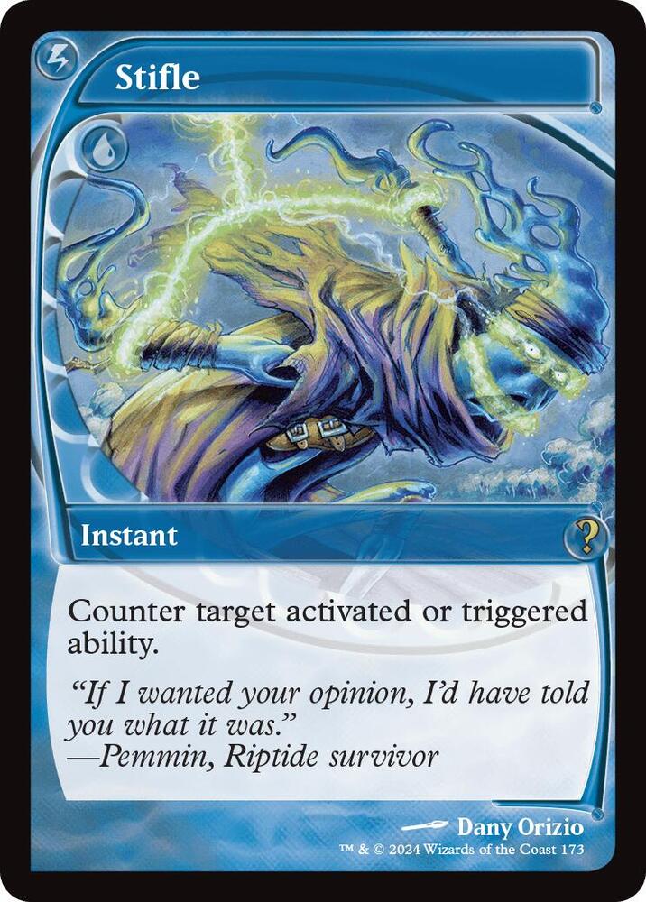 Stifle (Future Sight) 173 card from Mystery Booster 2